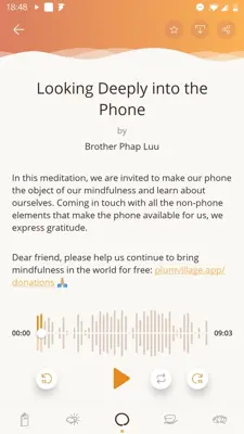 Plum Village android App screenshot 6